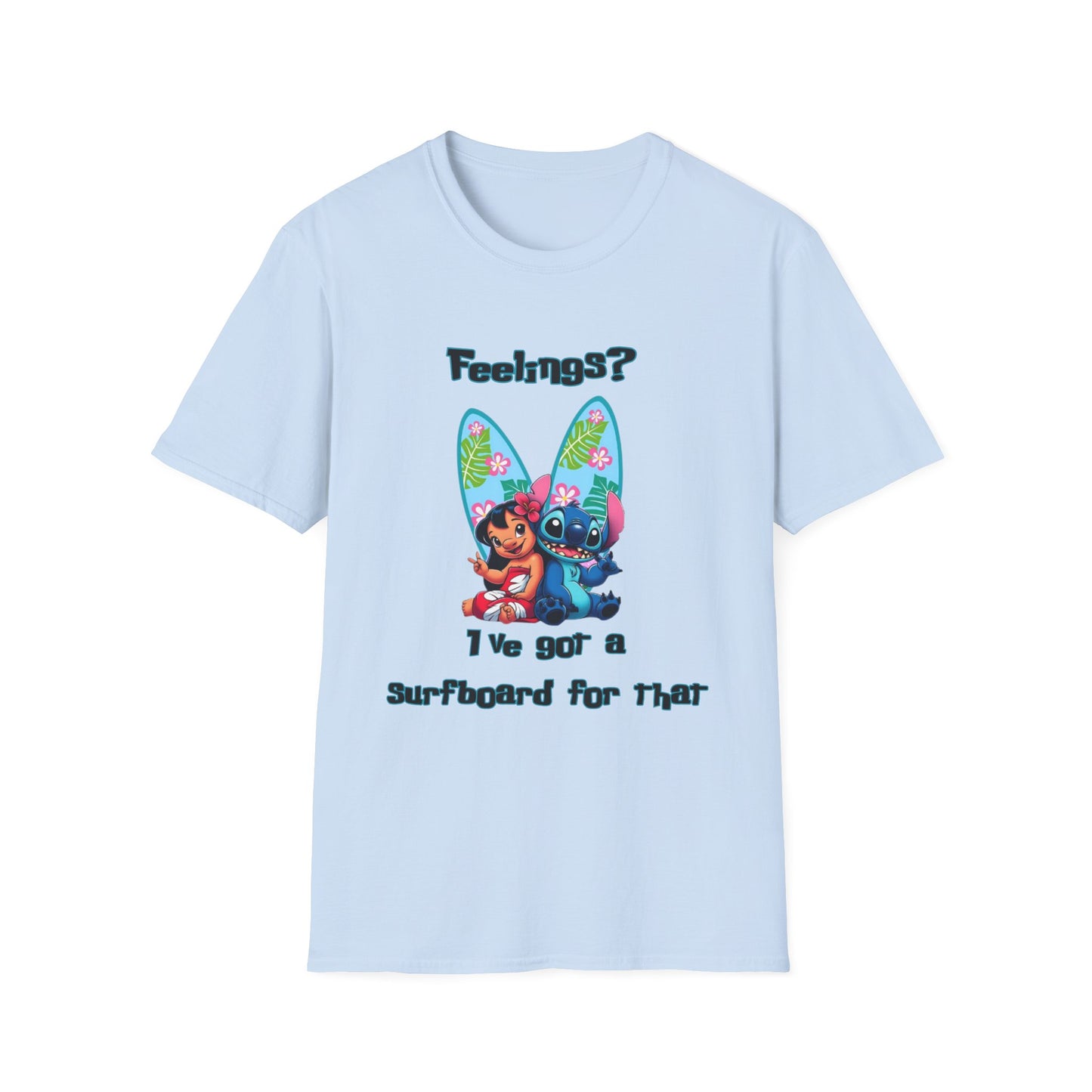 Surfboard Lilo & Stitch Unisex T-Shirt