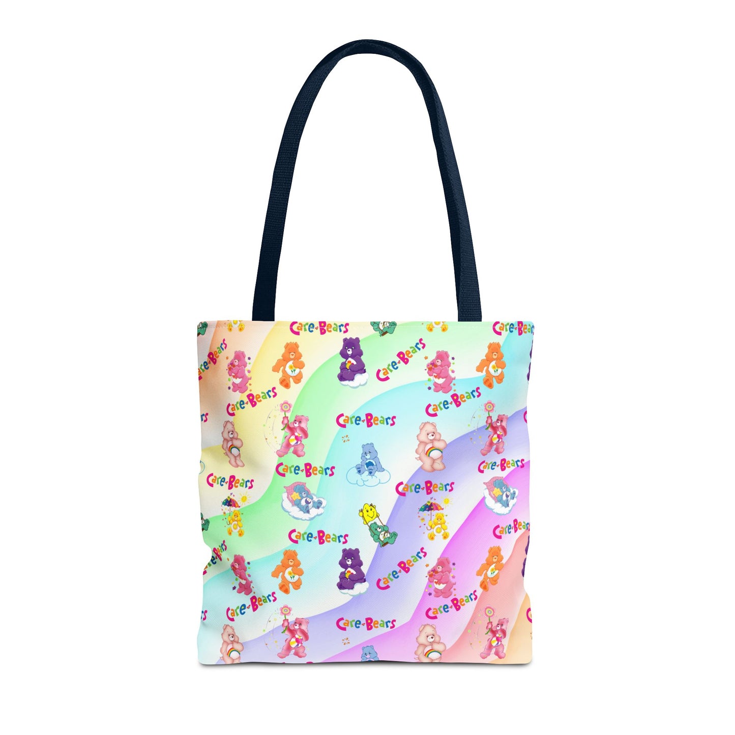 Colorful Care Bear Tote Bag