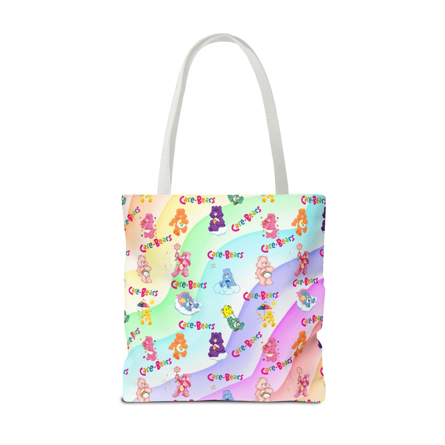 Colorful Care Bear Tote Bag