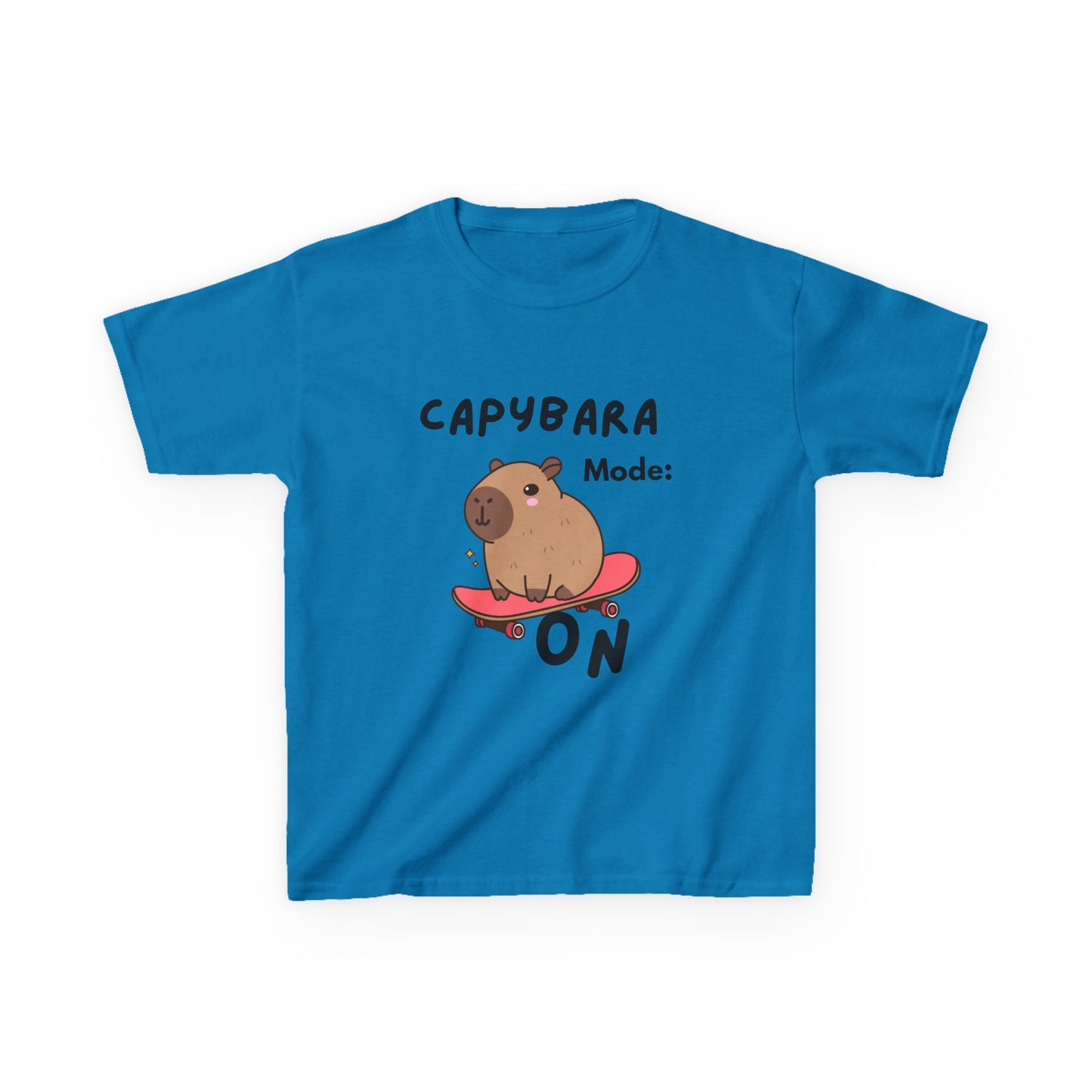 Capybara Mode On Kids Tee