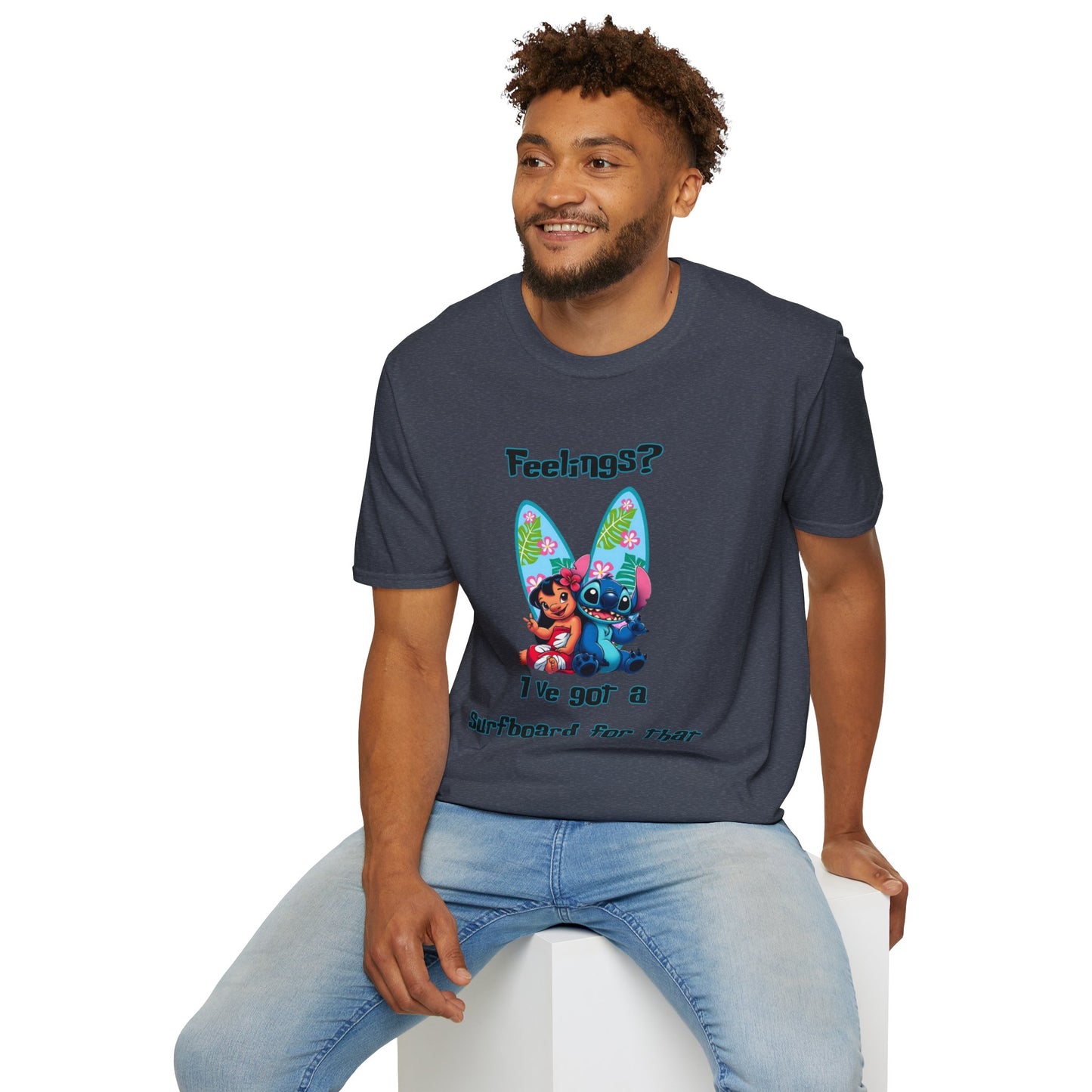 Surfboard Lilo & Stitch Unisex T-Shirt