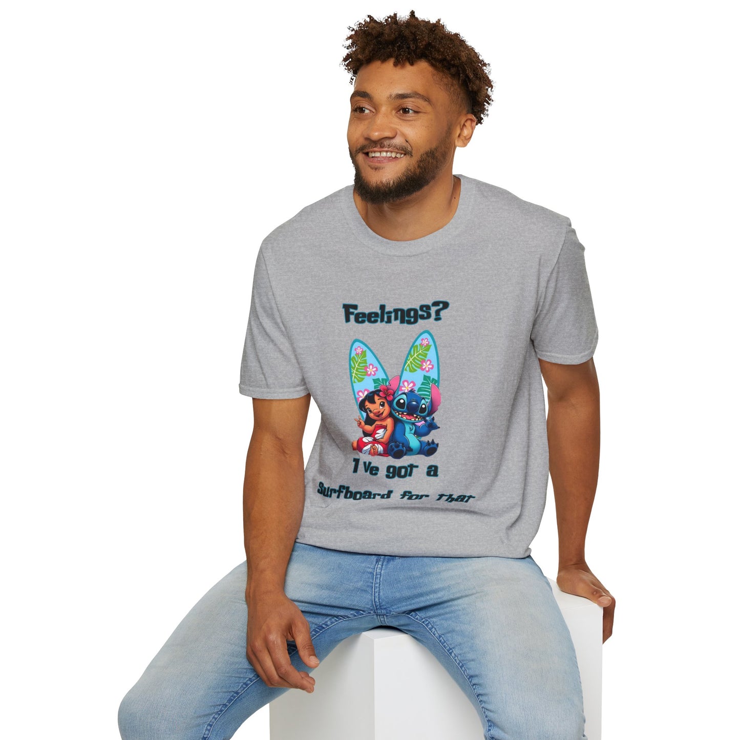 Surfboard Lilo & Stitch Unisex T-Shirt