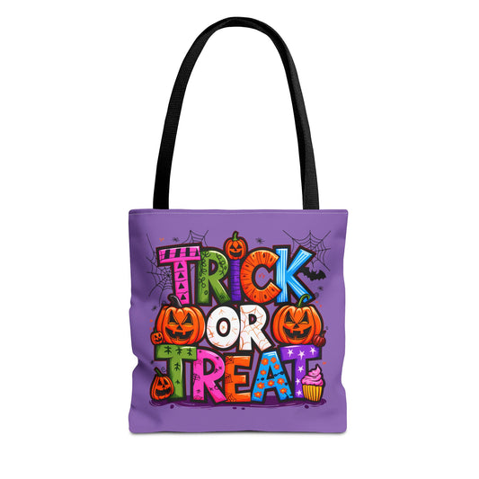 Halloween Trick or Treat Tote Bag