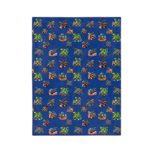 Dinosaur Microfiber Blanket