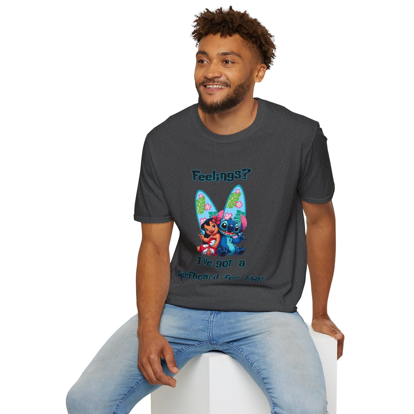 Surfboard Lilo & Stitch Unisex T-Shirt