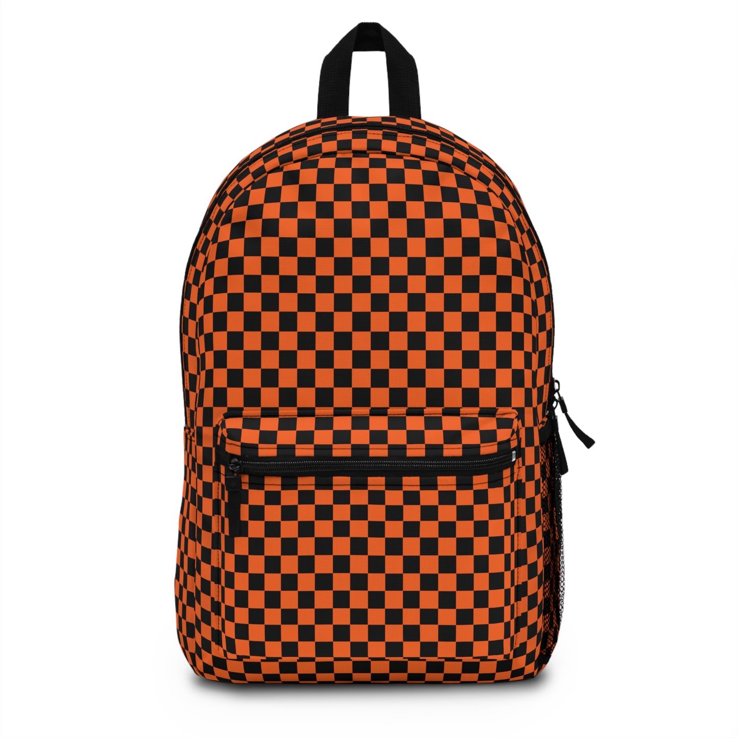 Custom Name Checkerboard Backpack