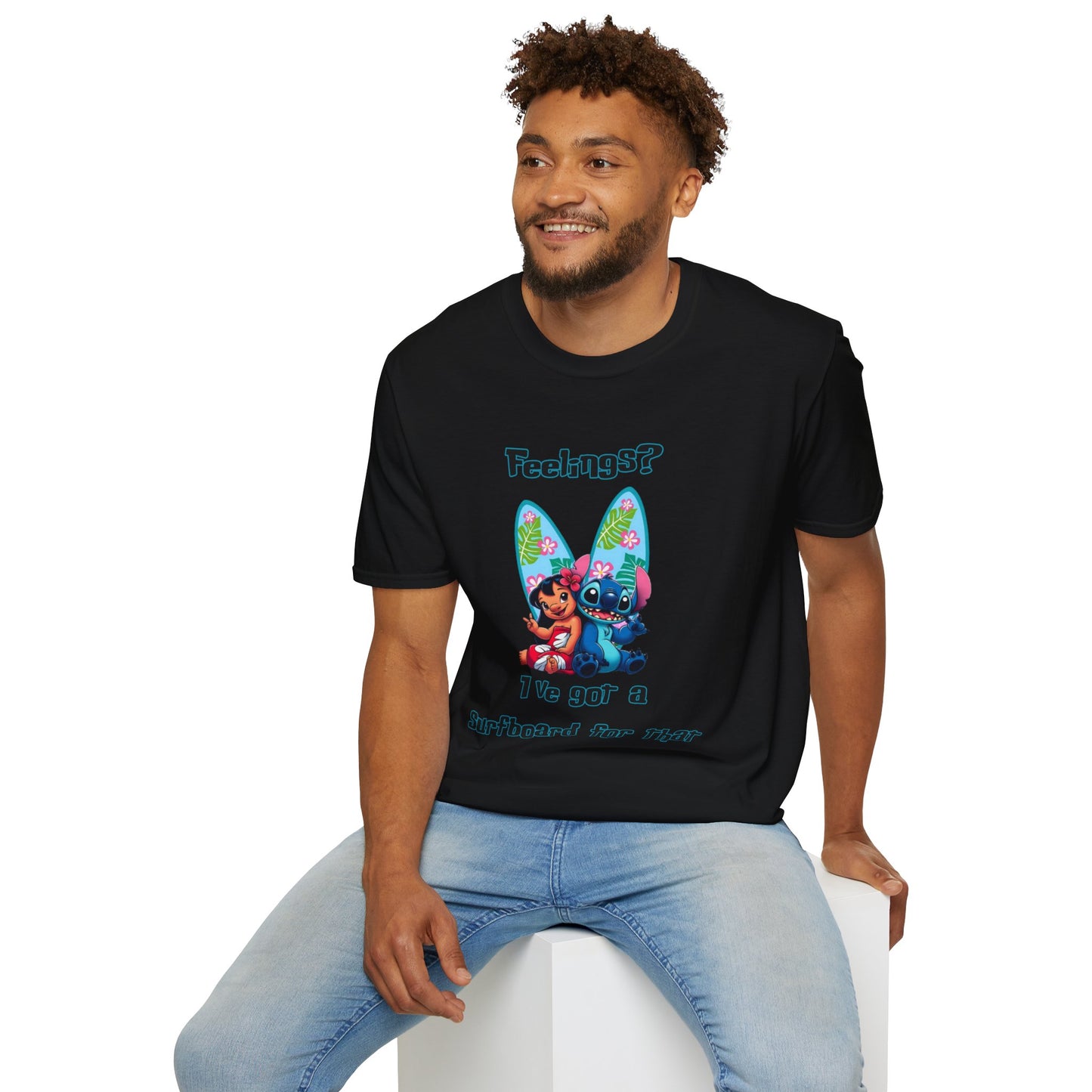 Surfboard Lilo & Stitch Unisex T-Shirt