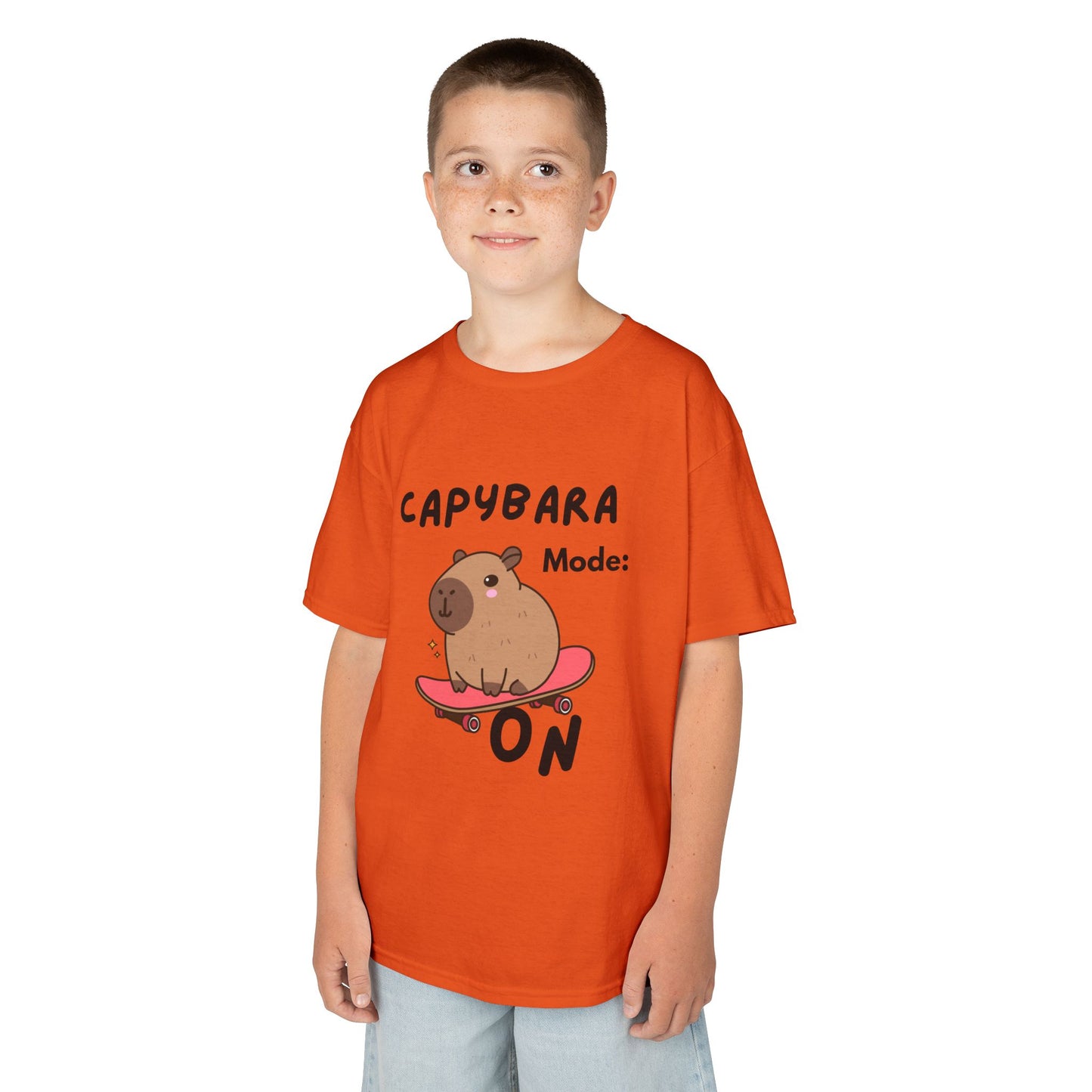 Capybara Mode On Kids Tee