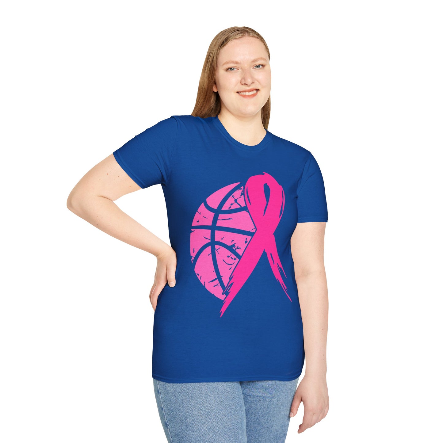 Basketball Cancer Awareness T-Shirt